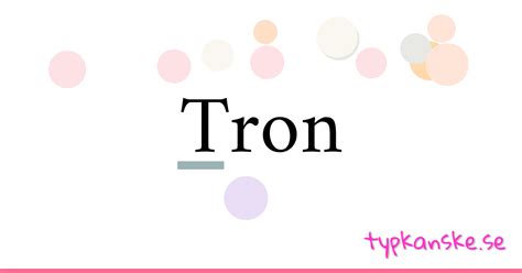 tron synonym